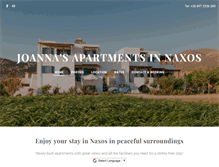 Tablet Screenshot of apartments-naxos.gr